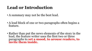 Basics of Feature Writing.pptx