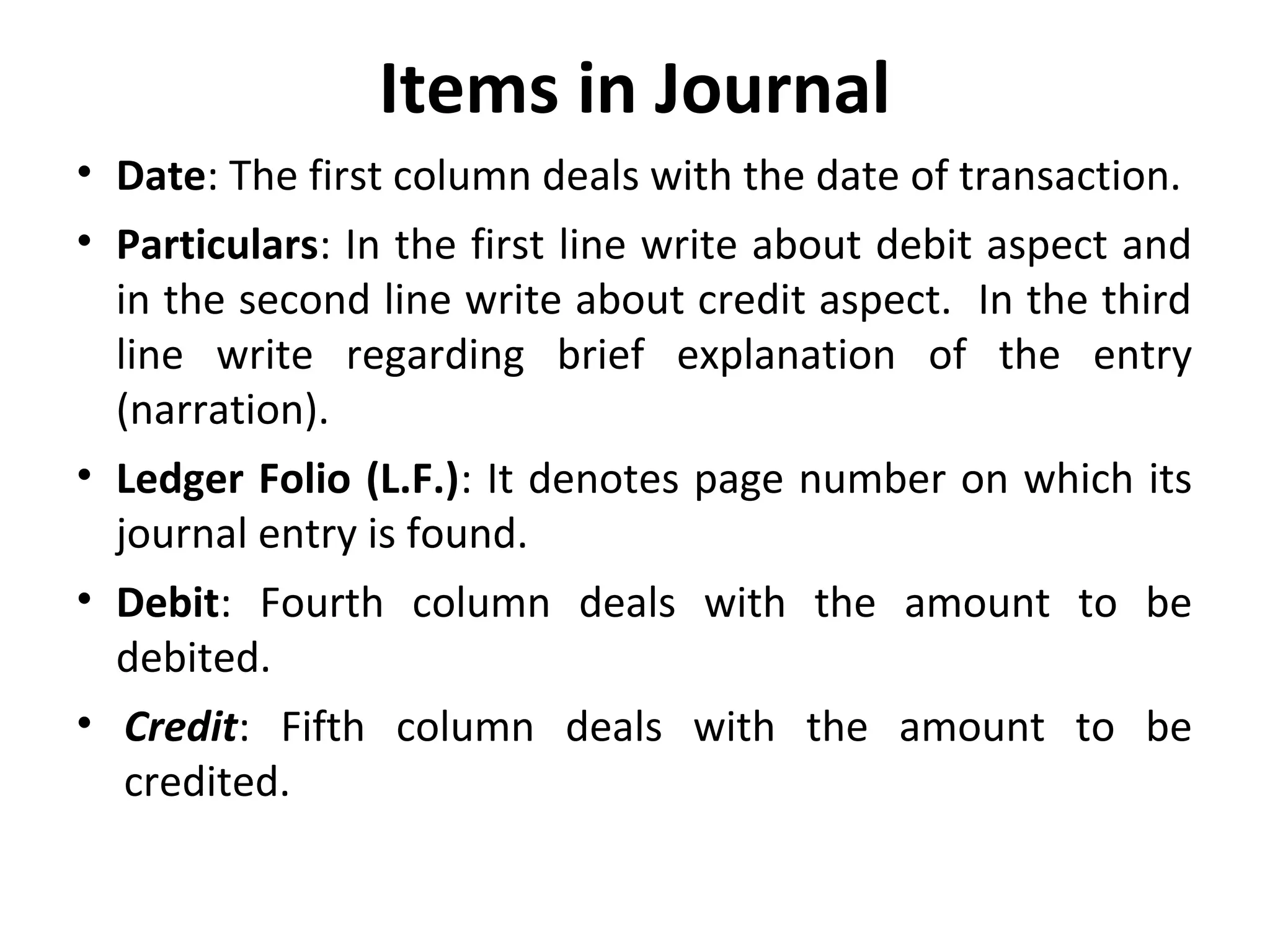 Basics of financial accounting | PPT