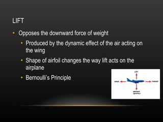 Flight Science Basics of Flight and Aerodynamics (Groups B/D) | PPT