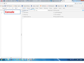Basics of google chrome developer tools | PDF