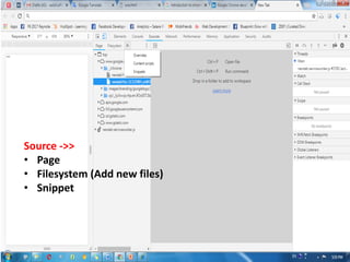 Basics of google chrome developer tools | PDF
