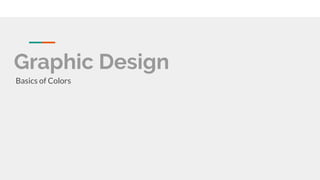 Basics of graphic design 01 | PPT