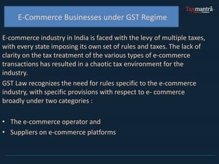 Basics of GST ( Goods & Service Tax)