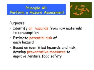 Comprehensive Guide to HACCP Principles and Food Safety Management | PPT