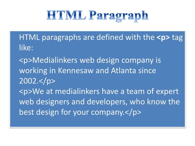 Basics Of Html 5 For Beginners Basics Of Html 5 For Beginners