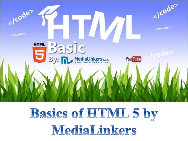 Basics of HTML 5 for Beginners