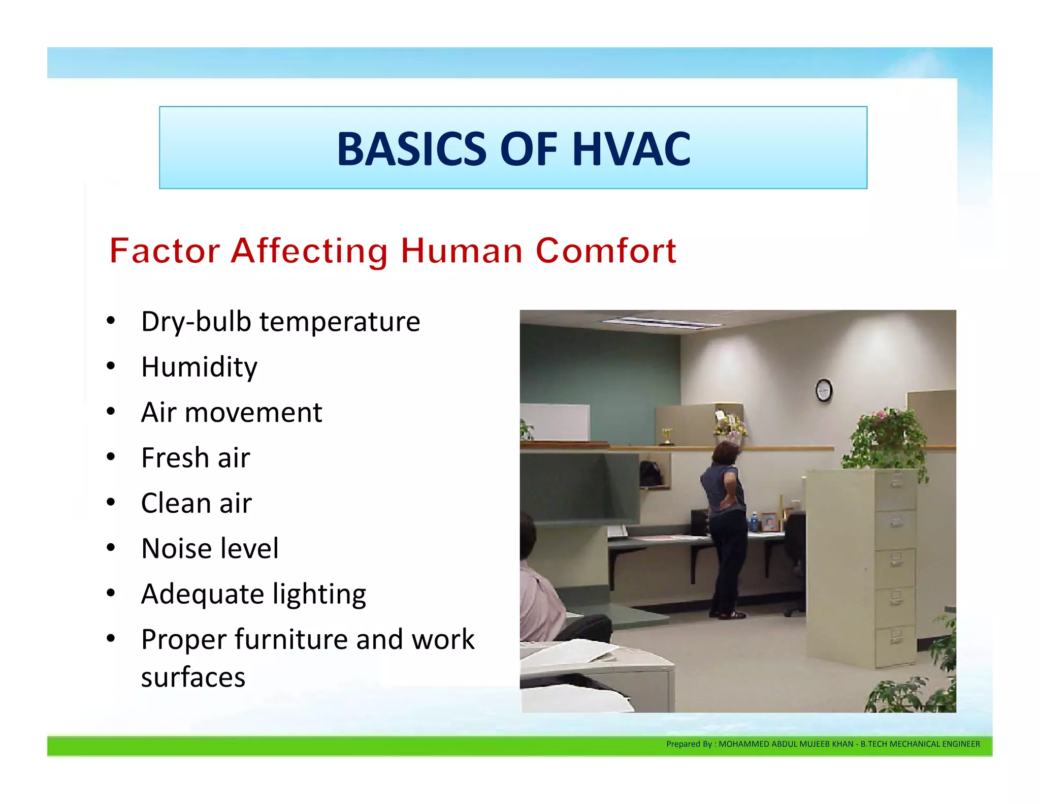 Basics of HVAC - Part 1 (Heating Ventilation Air Conditioning) | PDF
