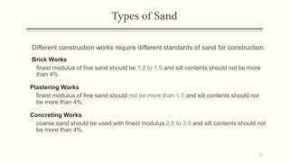 Sand Pdf Basics of infrastructure project construction raihan uddin ahmed | PDF