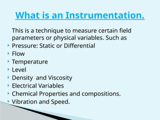Basics of Instrumentation & Control.pptx