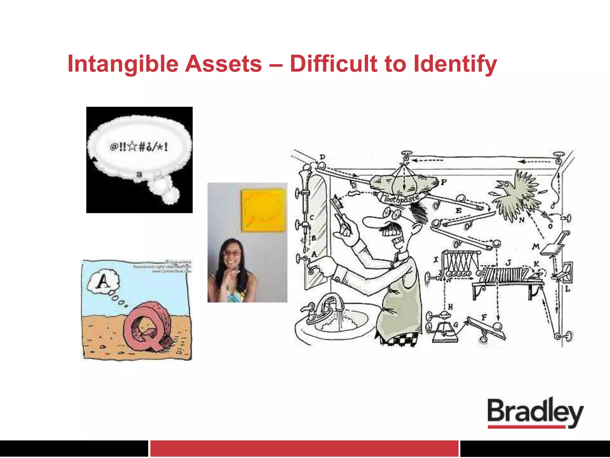 Intangible Assets – Difficult to Identify
 