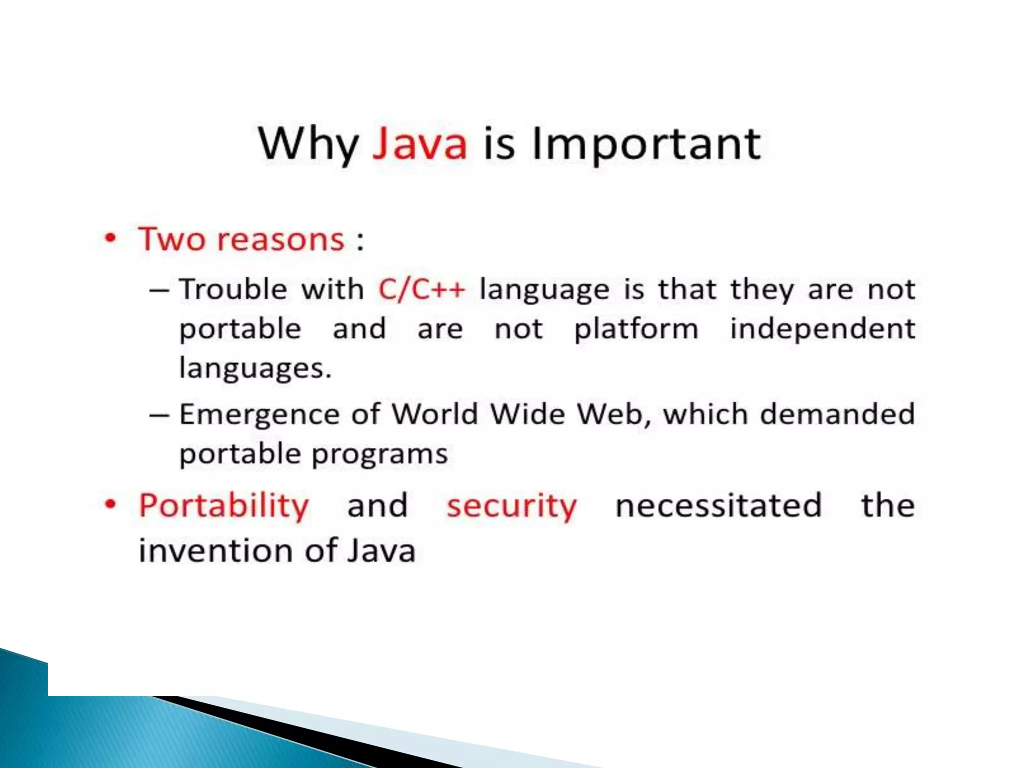 Basics of java | PPT
