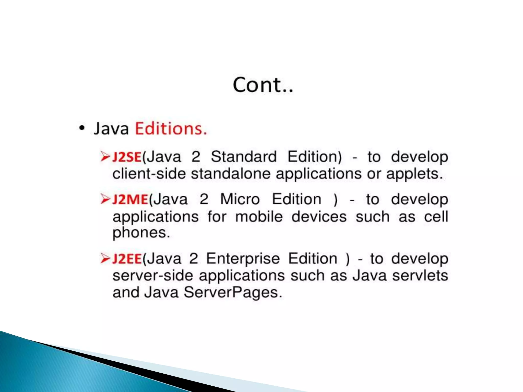 Basics of java | PPT