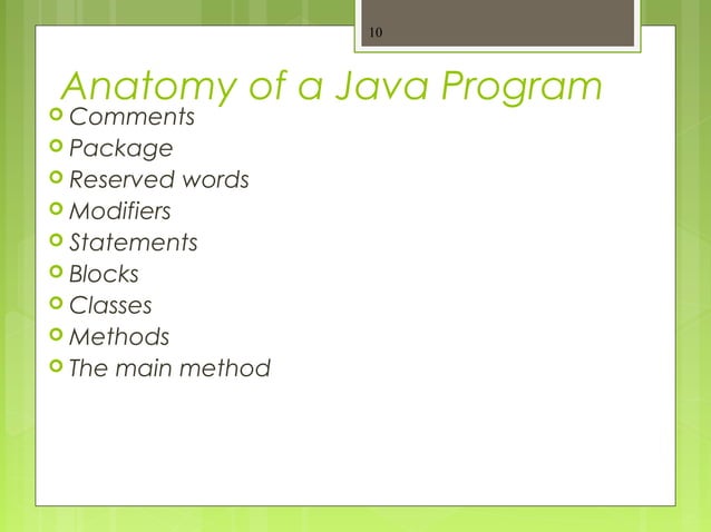 Basics of java 1 | PPT | Programming Languages | Computing