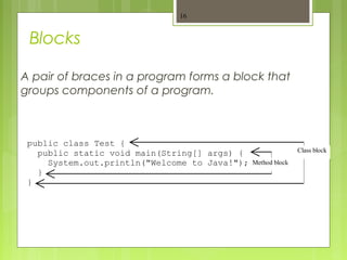 Basics of java 1 | PPT | Programming Languages | Computing