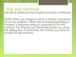Basics of java 1 | PPT image.