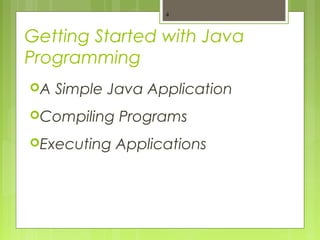 Basics of java 1 | PPT | Programming Languages | Computing