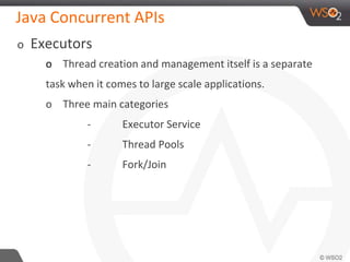 Basics of Java Concurrency | PPTX