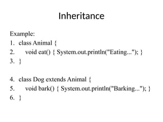 Basics_of_Java_OOP_Presentation.FINAL ON JAVA BASICS | PPTX