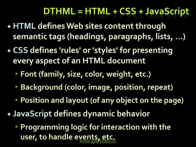 Basics of Java Script (JS) | PPTX | Web Development | Internet