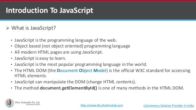 Basics of javascript for web development by software outsourcing ...