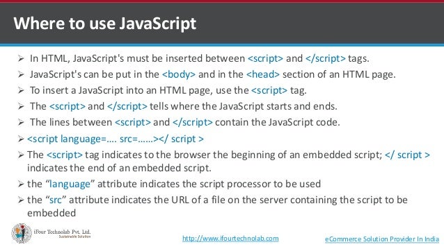 Basics of javascript for web development by software outsourcing ...