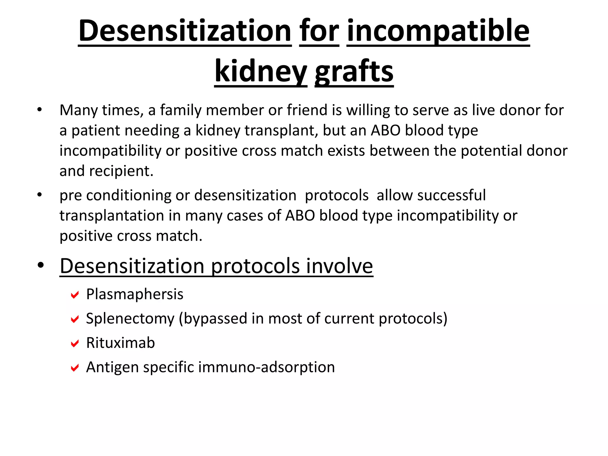Basics of kidney_transplant and donor_recepient evaluation | PDF