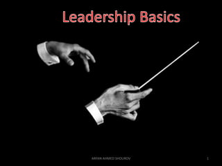 Basics of leadership | PPTX