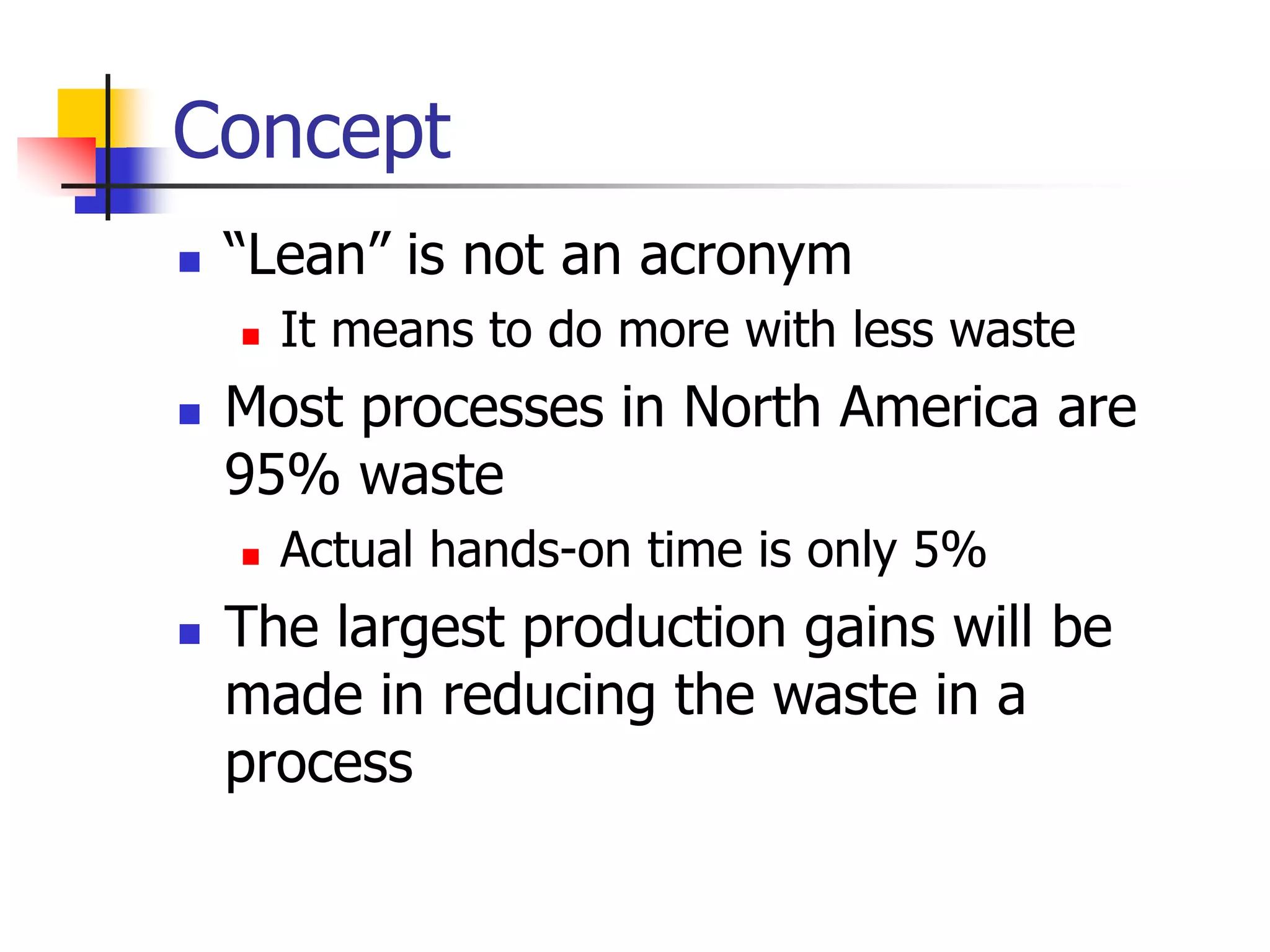 Basics of lean | PPT