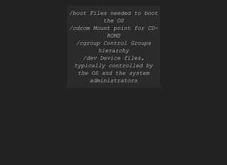 Basics of Linux | PDF