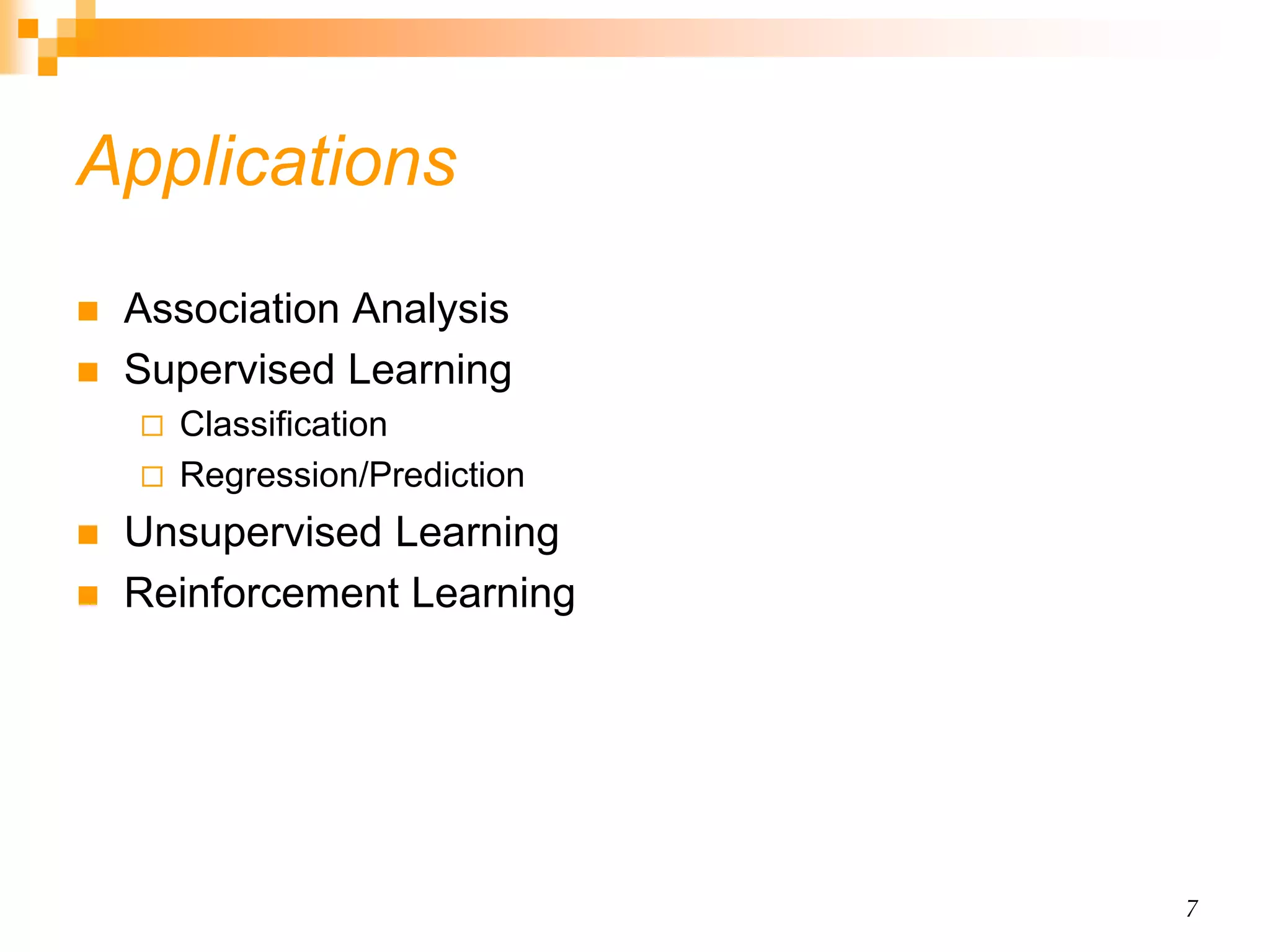 Basics of machine learning | PPT