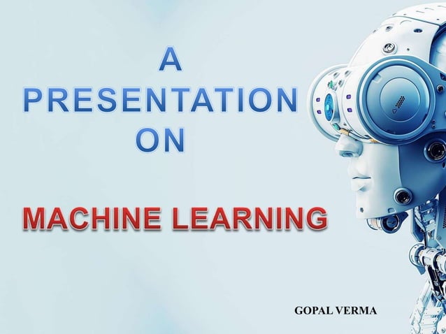 Basics of machine learning | PPT