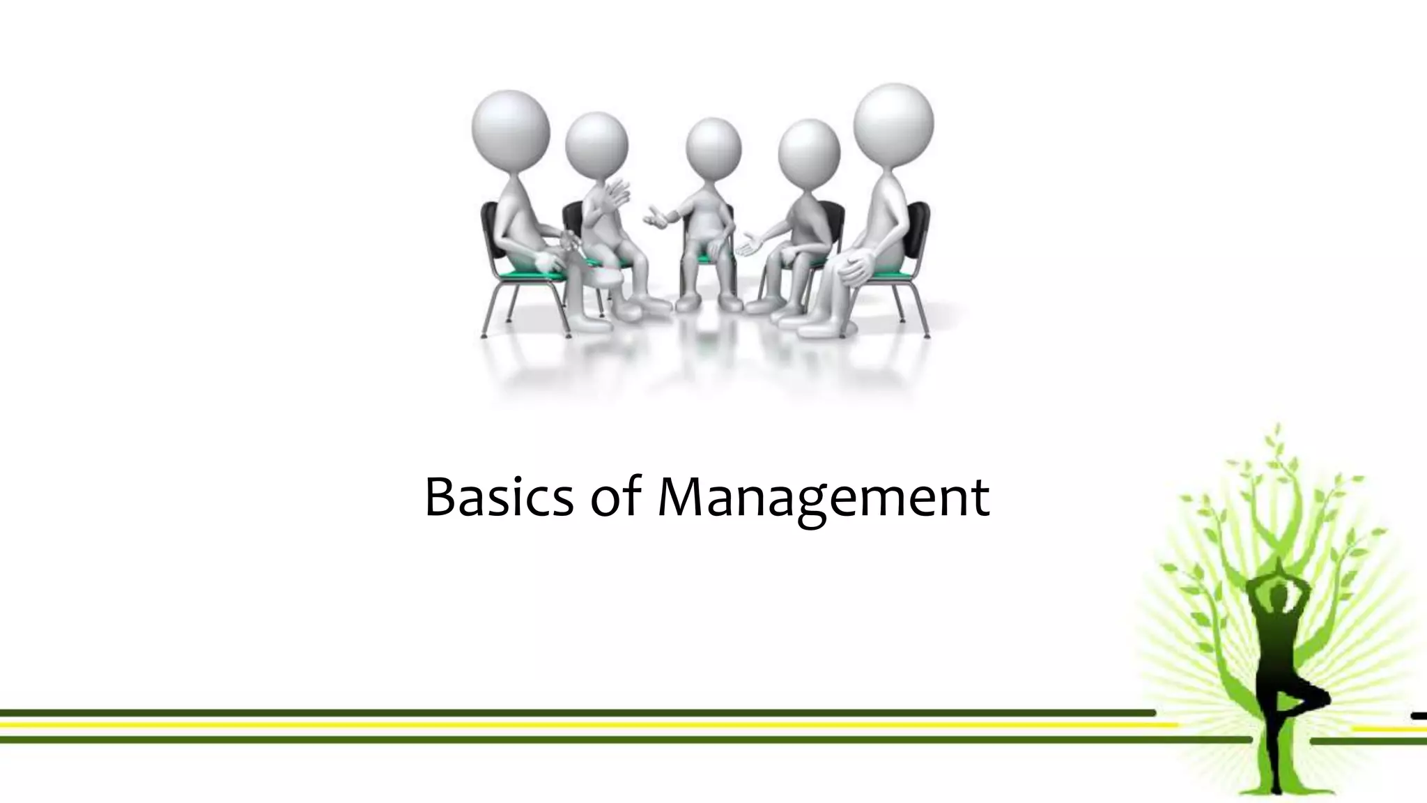 Basics of mangement | PPTX
