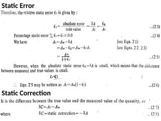 Basics of measurement systems an measure | PPTX