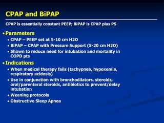 Basics of mechanical ventilation | PPSX