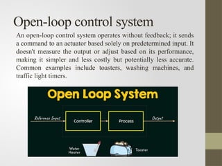 Introduction to basics of Mechatronics System | PPTX