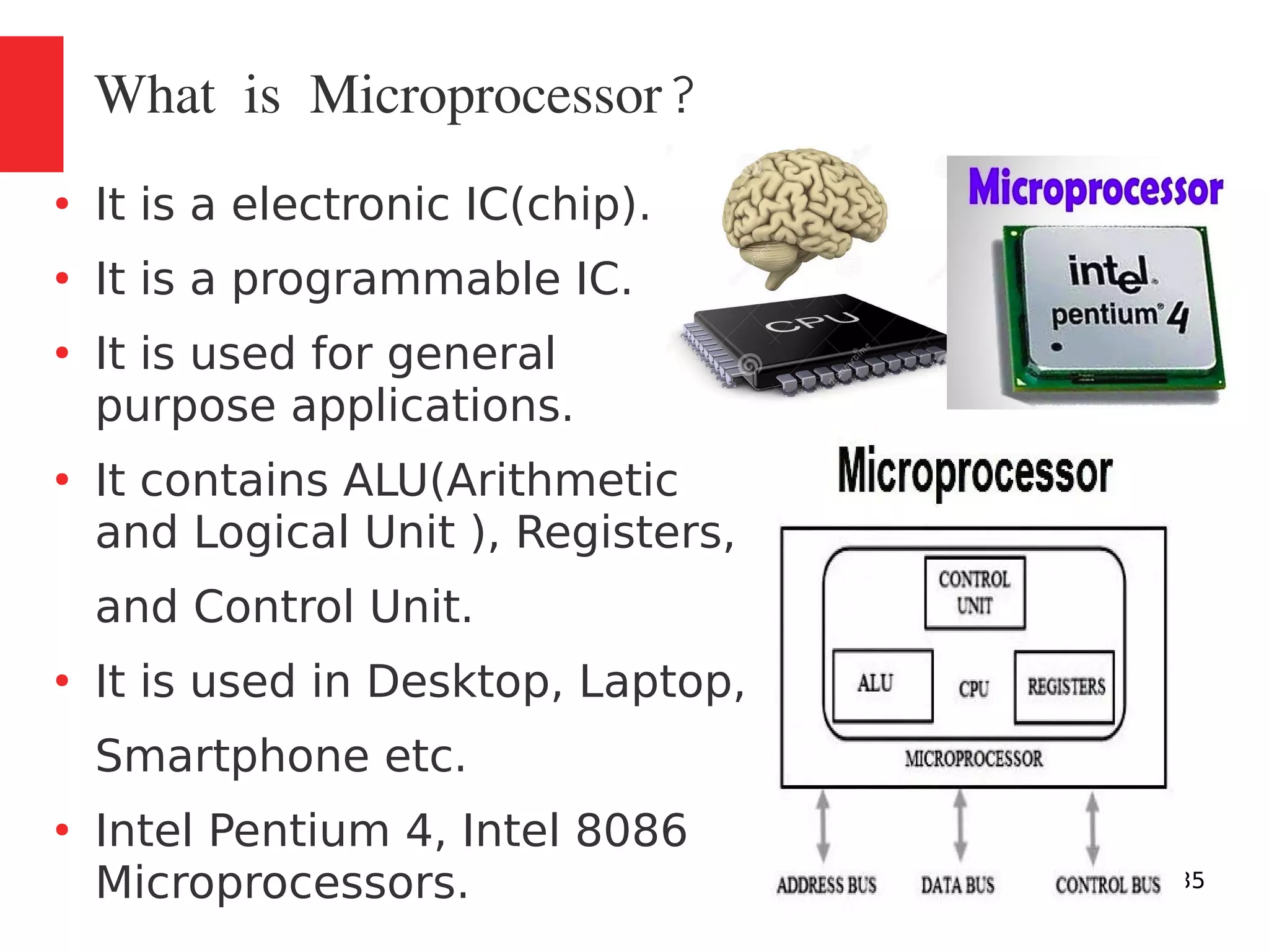 Basics of microcontroller | PPT