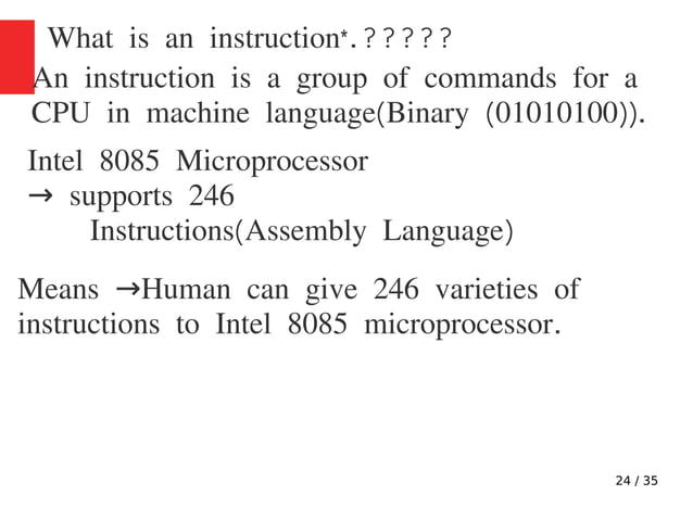 Basics of microcontroller | PPT