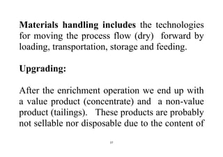 Basics of mineral processing | PDF