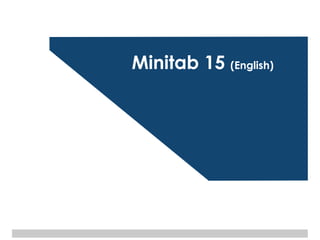 Minitab 15 (English)
 