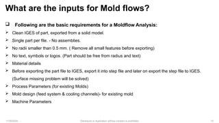 BASICS OF MOLD FLOW ANALYSIS FOR PLASTICS.pptx