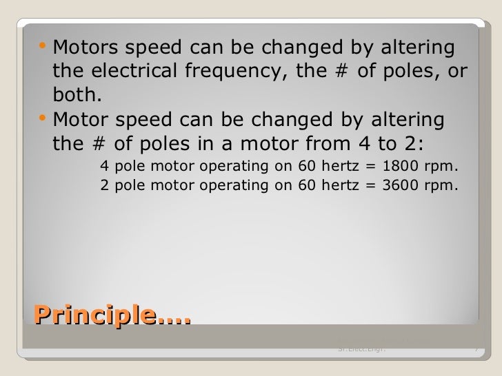 Basics of motor drives