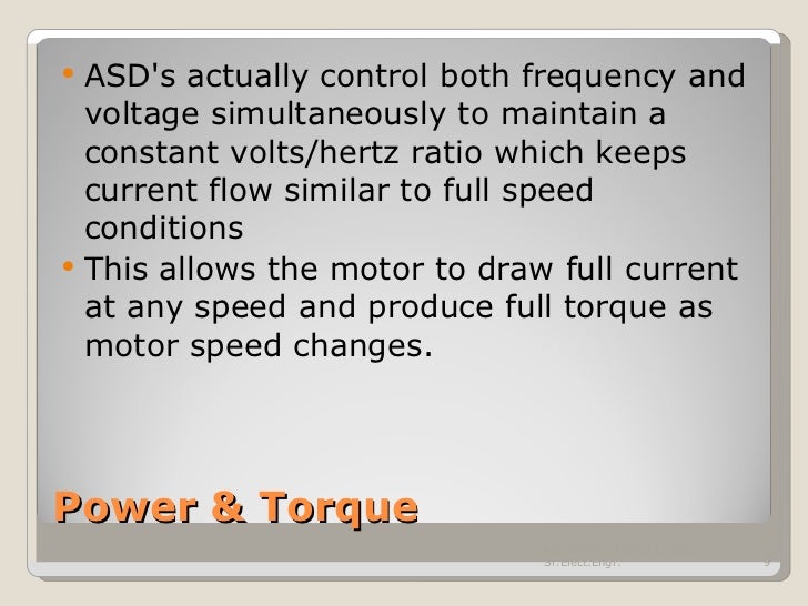 Basics of motor drives