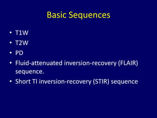 Basics of mri physics Dr. Muhammad Bin Zulfiqar | PPTX