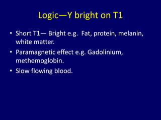 Basics of mri physics Dr. Muhammad Bin Zulfiqar | PPTX