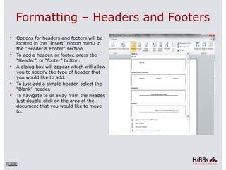 Basics of MS word for enhancing MS office suite understanding | PPT