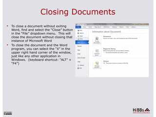Basics of MS word for enhancing MS office suite understanding | PPT