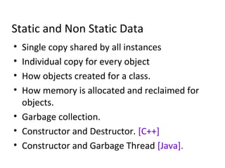 Basics of object oriented programming interview tips for Java | PPT