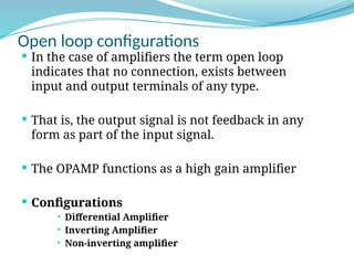 Opop Loop Basics of Operational Amplifier (OP-AMP).pptx