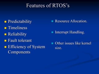 Determinism Rtos Basics of OS & RTOS.ppt