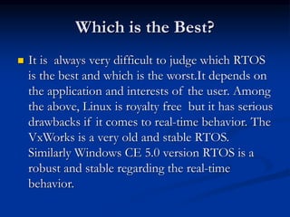 Top Rtos Basics of OS & RTOS.ppt